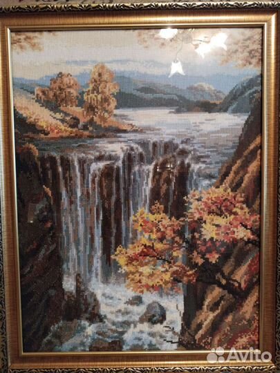 Картина вышитая крестом