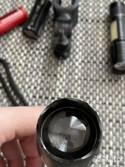 Фонарик аккумуляторный