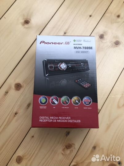 Магнитола Pioneer GB блютуз