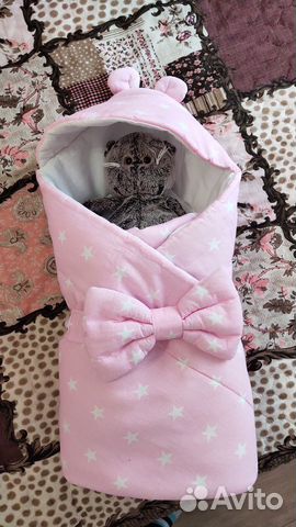 Конверт одеяло на выписку