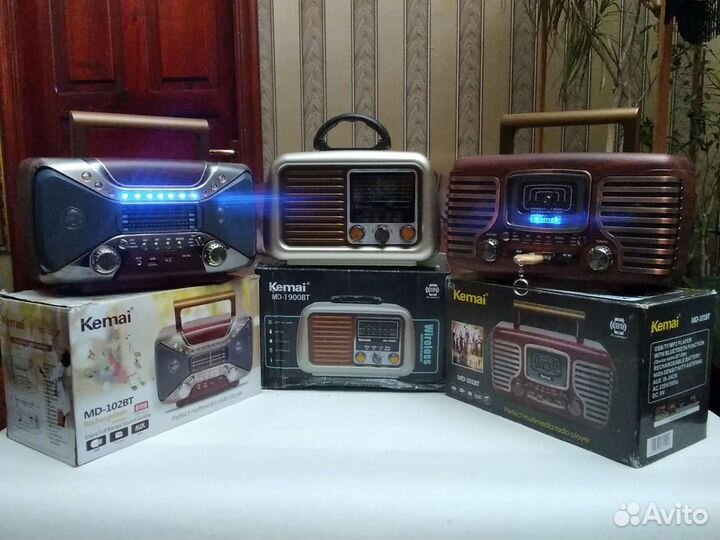 Радиоприемники Kemai MD-101/102/1900BT