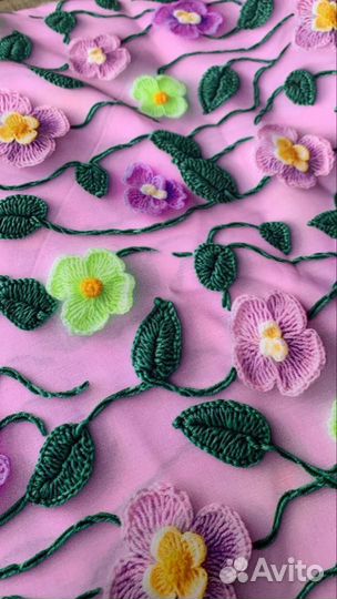 3 д ткани штапель