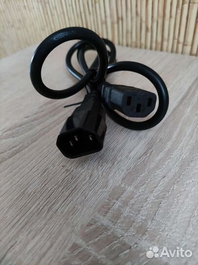 Удлинитель кабель питания для компьютера 220В