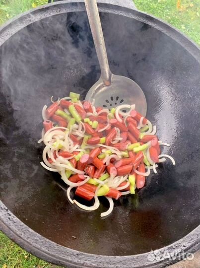 Казан чугунный