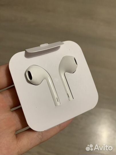 Наушники apple earpods lightning оригинал