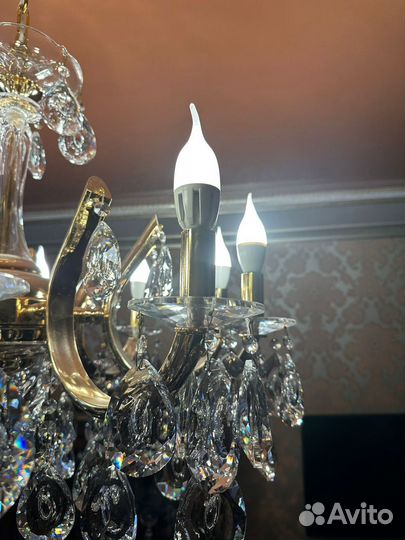Люстра хрустальная