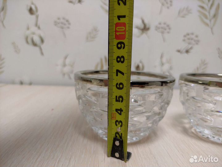 Конфетница хрусталь