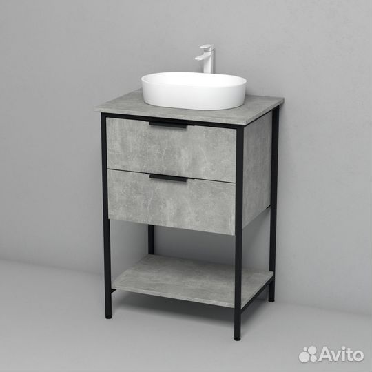 Тумба под раковину лофт