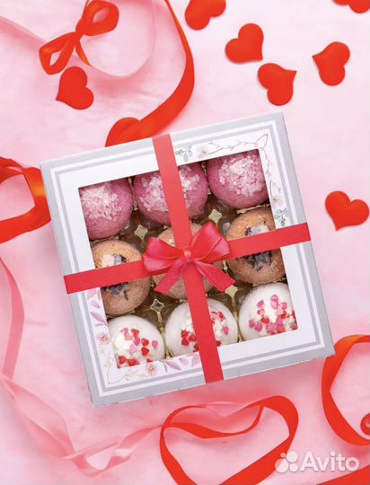 Подарочный набор бомбочек для ванны 9 штук