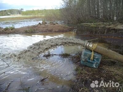 Аренда миниземснаряда, шламового насоса