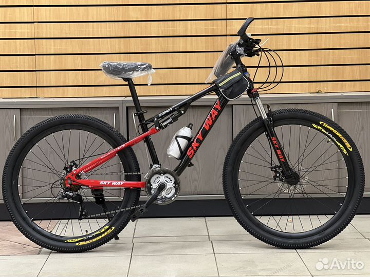 Велосипед новый 27,5 двухподвесной