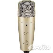 Микрофон behringer C1 + Звук.Карта + Стойка