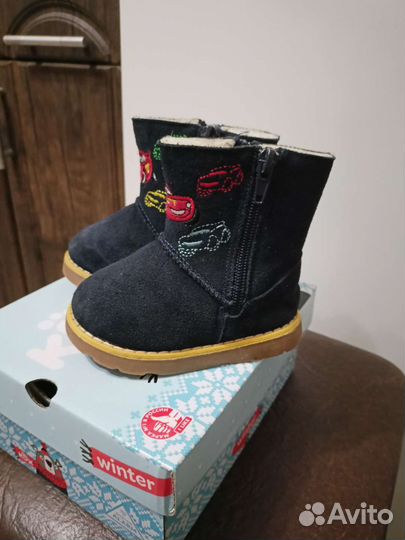 Зимние сапожки Угги детские 19-21