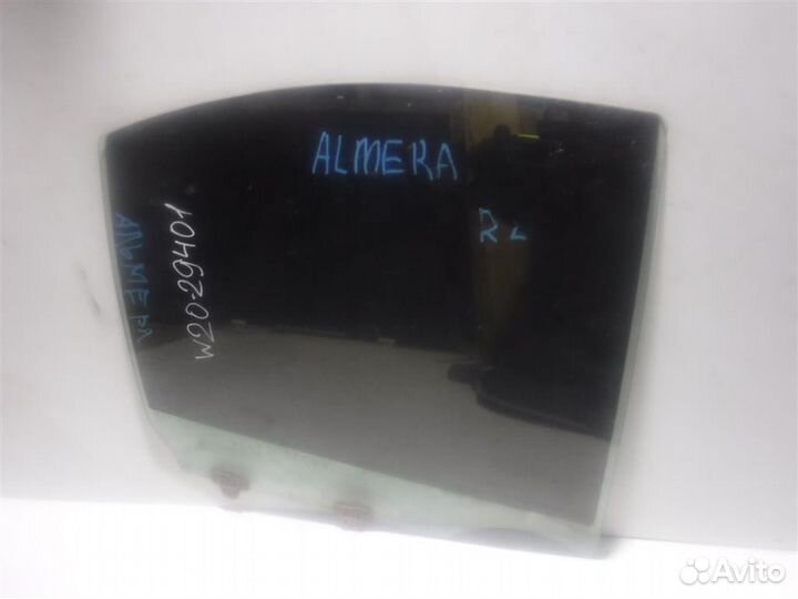 Стекло двери задней правой Nissan Almera (N16) 20