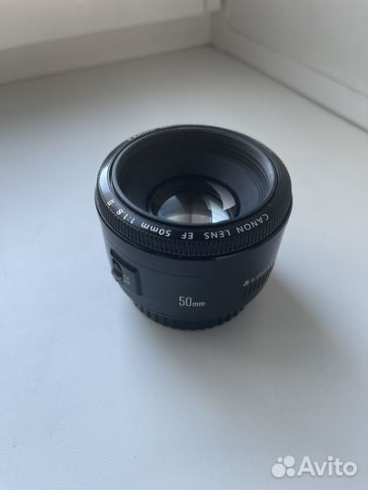Объектив Canon EF 50mm 1.8 II