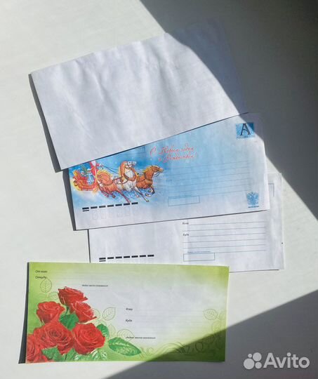 Почтовые конверты для посткроссинга