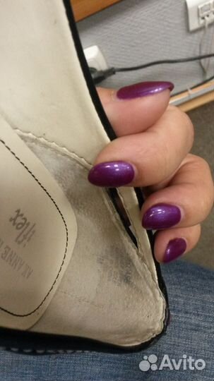 Кожаные туфли Anne Klein