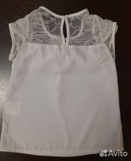 Блузка белая для девочек