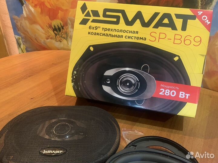 Динамики автомобильные Swat SP-B69