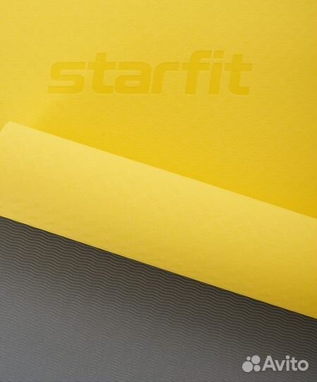 Коврик для йоги и фитнеса Starfit TPE,173x61x0,7см