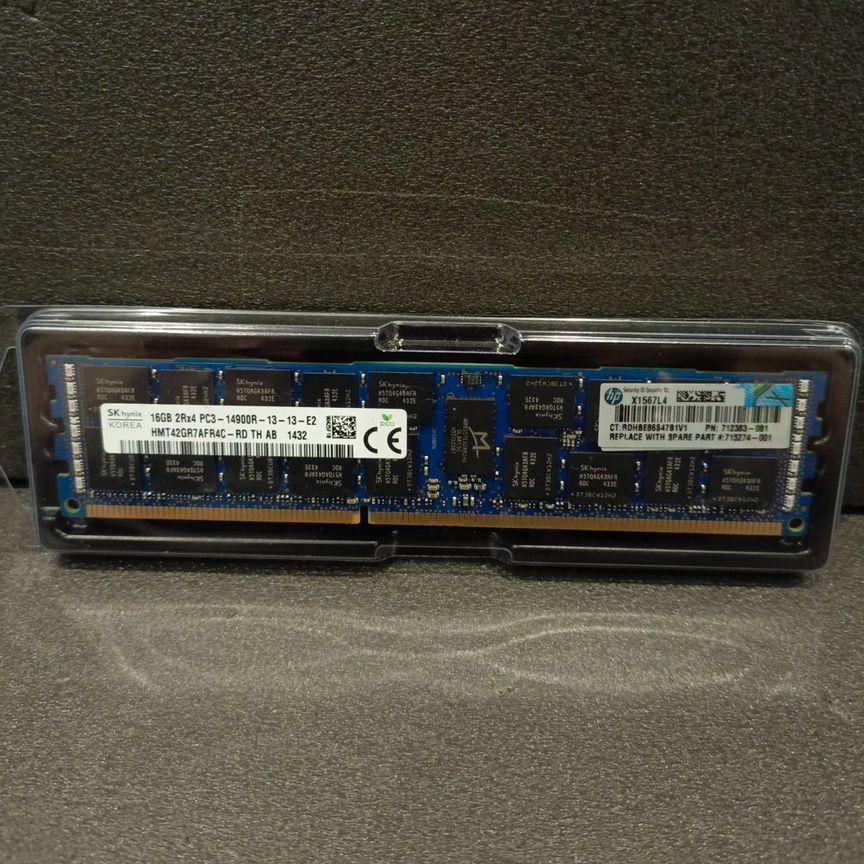 [HMT42GR7AFR4C-RD] Hynix 16 Гб Ddr3 1866 Мгц Dimm Hpe Hmt42gr7afr4c-Rd