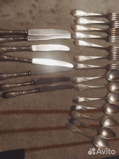 Ложки вилки ножи СССР