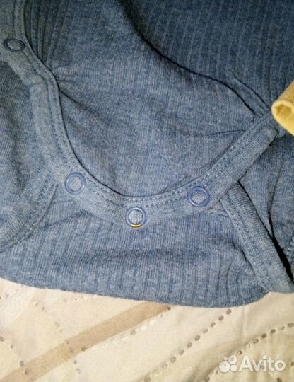 Растущий комплект боди+ штанишки hm 68