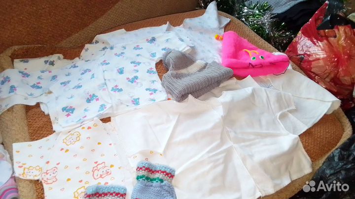 Детские вещи 2 пакета