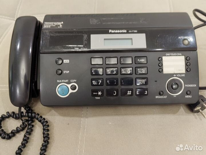 Телефон факс panasonic