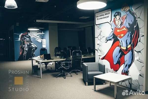 Любая фантазия на стене