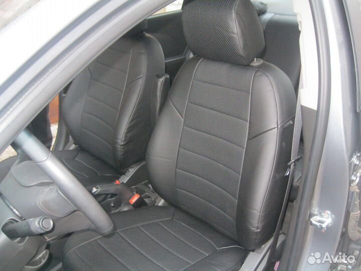 Чехлы из экокожи на Chevrolet Aveo от Автопилот