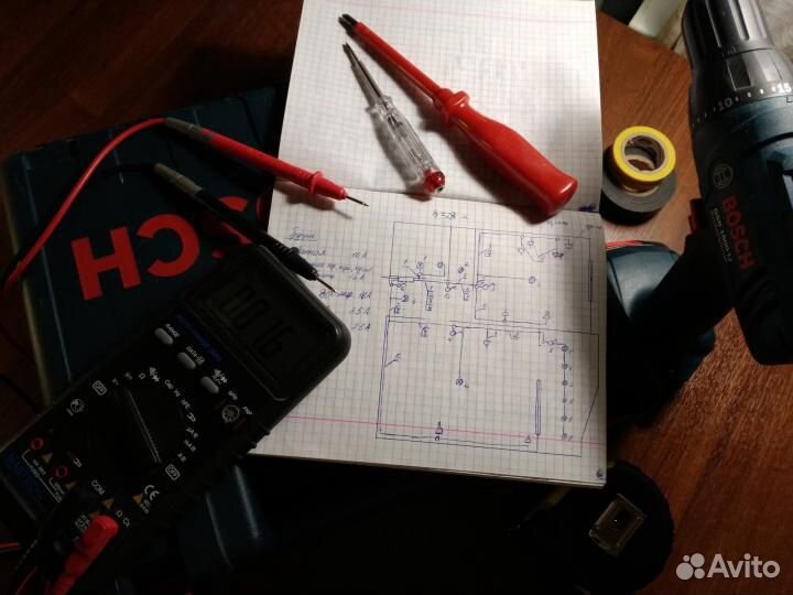 Услуги электрика