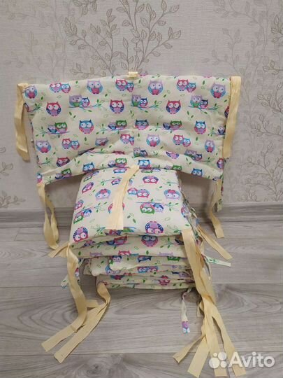 Бортики в детскую кроватку