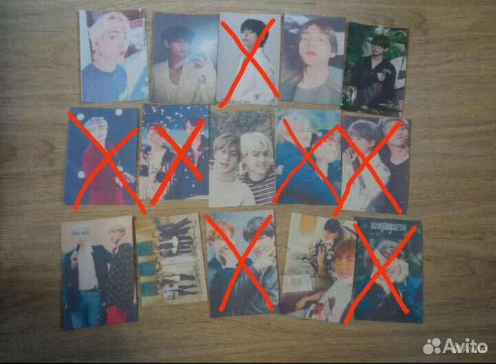 Открытки карточки bts бтс