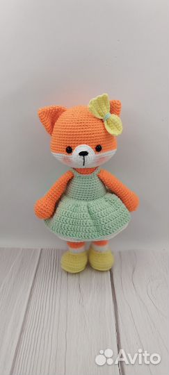 Лисичка крючком