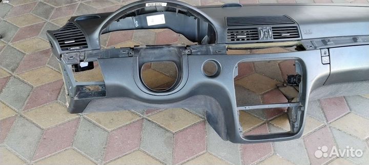 Торпеда на Mercedes w220 чёрный