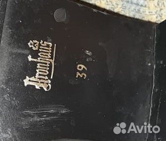 Кожаные зимние ботинки Kronhaus 39 размер