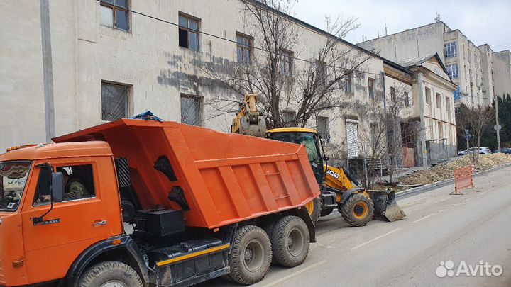 Перевозки камаз (самосвал 15т)