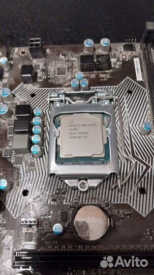 Intel pentium g4560 + msi h110m pro-vd plus