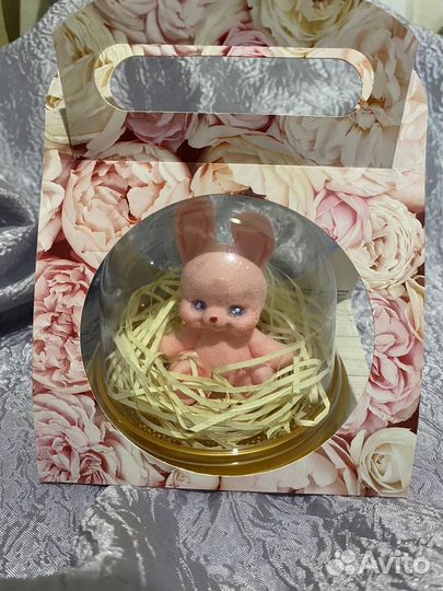 Мыло ручной работы зайка