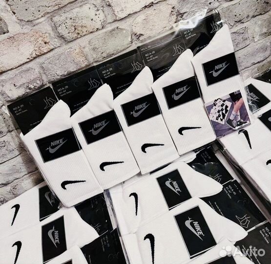 Носки nike высокие