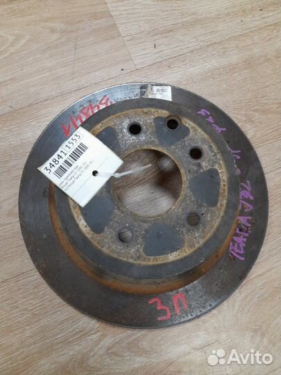 Диск тормозной задний Nissan Teana J32 2008-2015