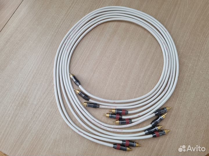 Межблочный кабель QED Qunex 2 – 1 м. – за пару