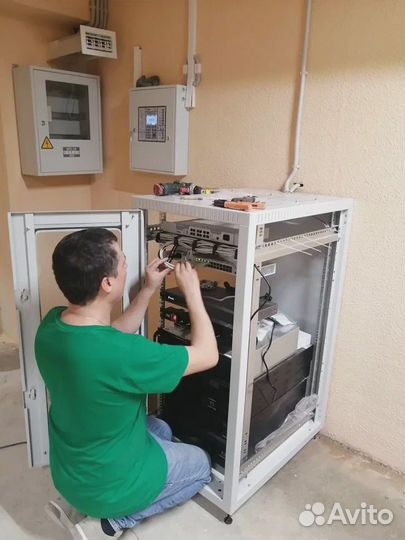 Установка видеонаблюдения