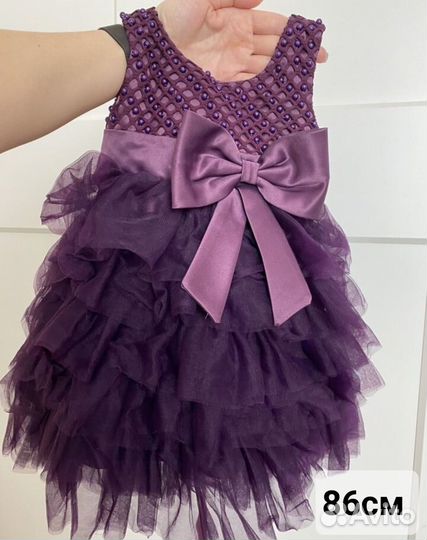 Платье для девочки 80-98