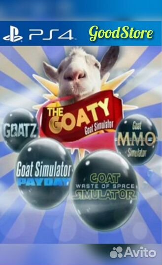 Игра Goat Simulator: The goaty playstation 4 5