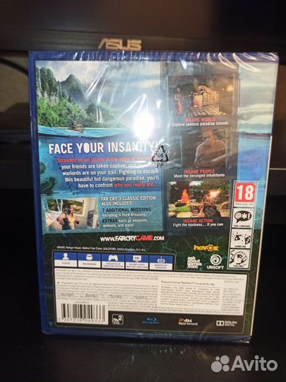 Игра для PS4 Ubisoft Far Cry 3. Classic Edition