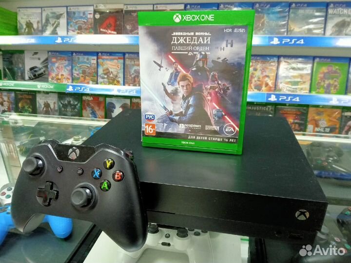 Xbox One X + Fallen Order