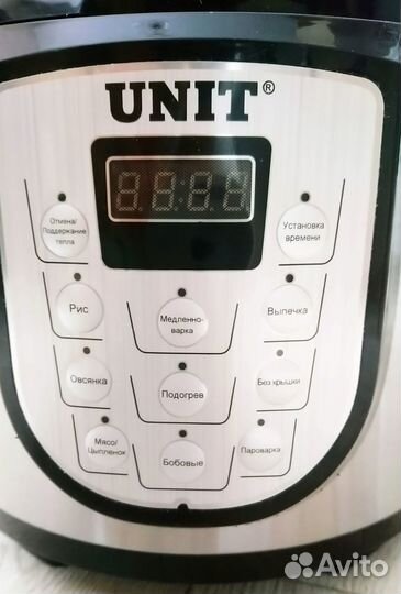 Мультиварка-скороварка с давлением unit USP-1040 D