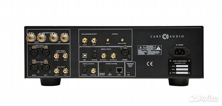 Интегрированный усилитель Cary Audio SI-300.2d
